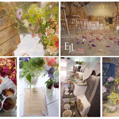 Trevigue Clifftop Venue, Crackington Haven, North Cornwall. St. Mellion Flowers. July.