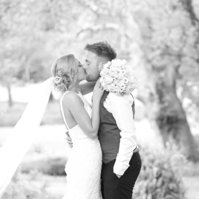 Ta Mill Wedding Venue, Launceston, Cornwall. MUA Blush Bridal. Flowers by Flower Scene. May.