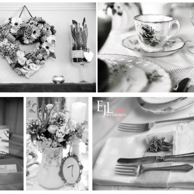 Ta Mill Wedding Venue, Launceston, Cornwall. Flowers by Flower Scene, Pippa's Vintage Hire. March.